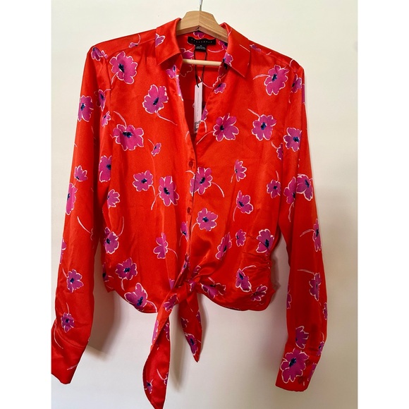 Sanctuary Lover Tie Hem Blouse - Picture 1 of 4